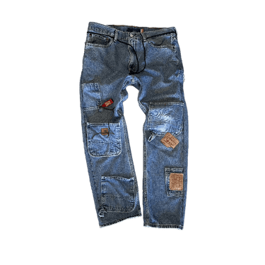 1OF1 PATCHWORK JEANS