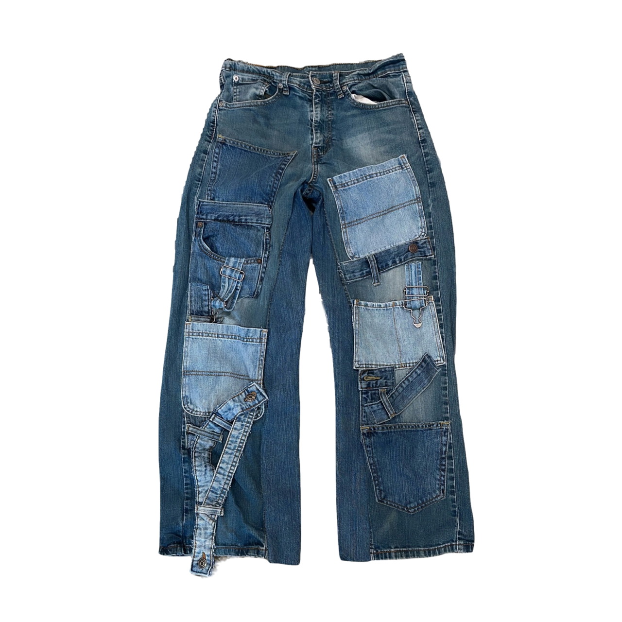 1OF1 PATCHWORK JEANS